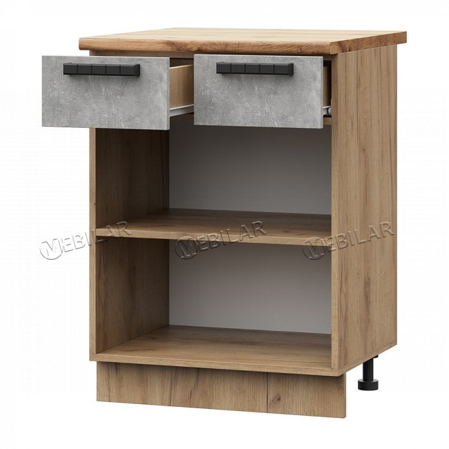 Корпус шкаф нижний STEND ШН1Я 600-М крафт Корпус шкаф нижний STEND ШН1Я 600-М крафт