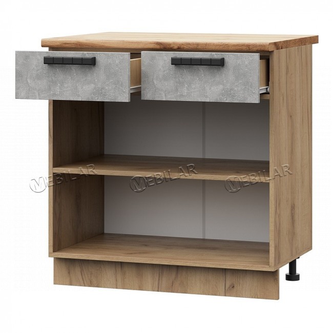 Шкаф нижний Индира МДФ ШН1Я 800-М крафт