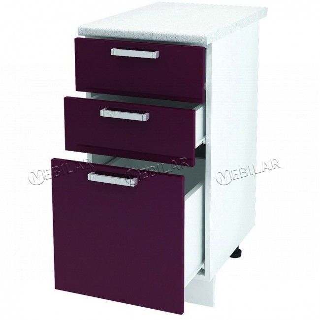 Корпус шкаф нижний STEND ШН3Я 400 белый