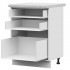 Корпус шкаф нижний STEND ШН3Я 600 белый