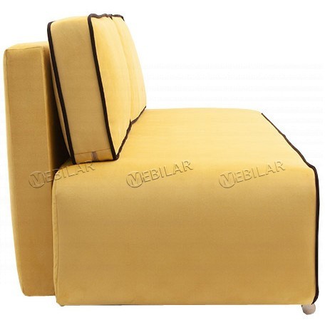 Диван прямой Лаки Yellow еврокнижка Диван прямой Лаки Yellow еврокнижка