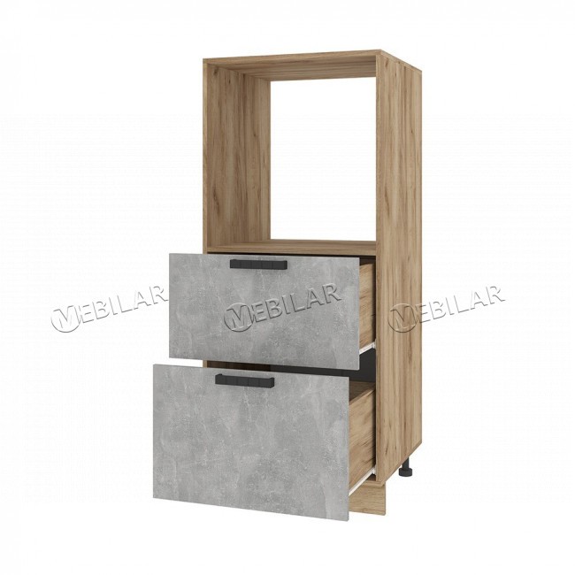 Шкаф нижний Мария ШПДМ 2Я 600 корпус крафт Шкаф нижний Мария ШПДМ 2Я 600 корпус крафт